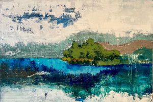 Acrylic Paint on canvas 81cm x 116cm SOLD
