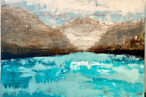 Acrylic Paint on Canvas 73cm x 100cm SOLD