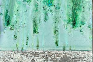 Mixed Media on Ceramic tile 30cm x 30cm 200€