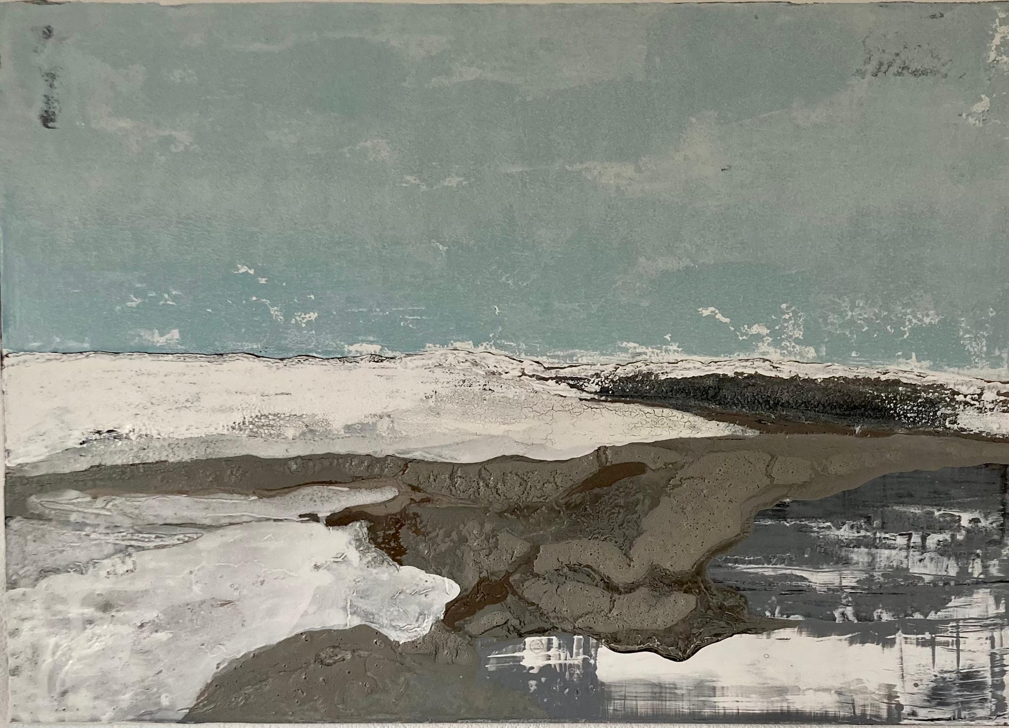 Acrylic paint and Mixed Media on Canvas, 70cm x 100cm 1200 €