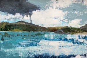 Acrylic paint on canvas 70cm x 100cm 1200 €