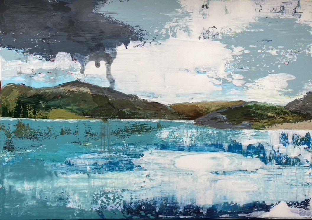 Acrylic paint on canvas 70cm x 100cm 1200 €