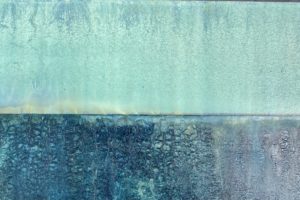 mixed media on ceramic tile 30cm x 60cm SOLD