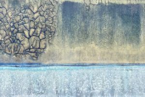 mixed media on ceramic tile 30cm x 60cm SOLD