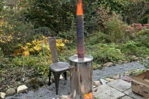 The Raku firing process