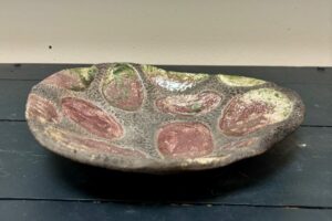 Raku vessel (Ø 20-23cm) 90€