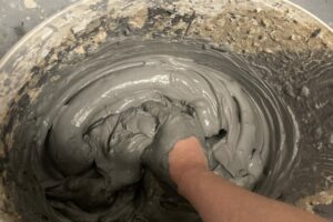 Recycling clay